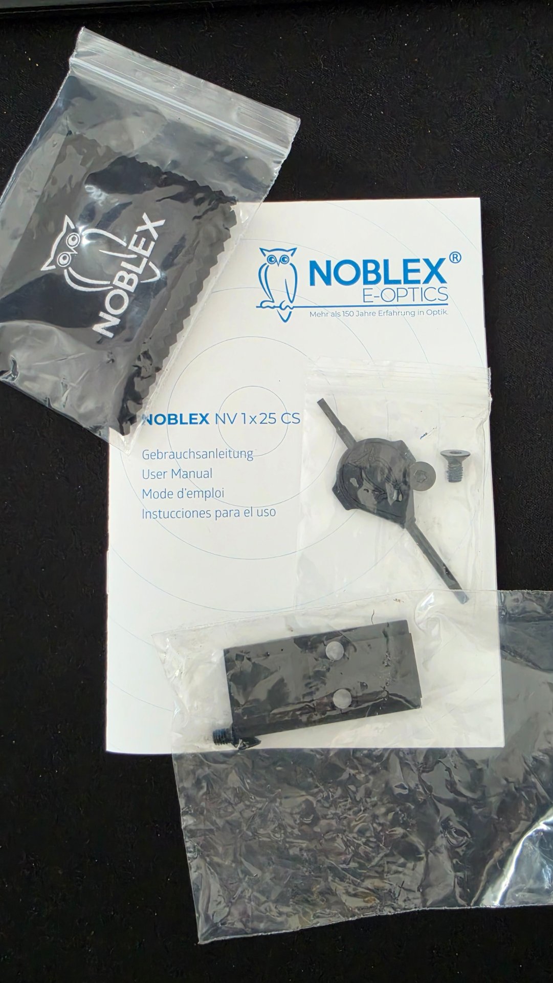 Rotpunkt Noblex NV 1x25 CS mit H&K Adapter Platte – Bild 6