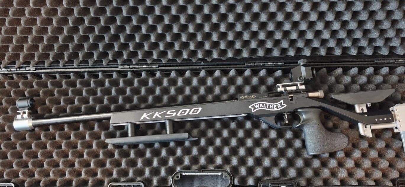 Walther KK 500 Blacktec-M Auflage, Matchgewehr, Bestzustand, mit Zubehör, aus erster Hand. – Bild 2