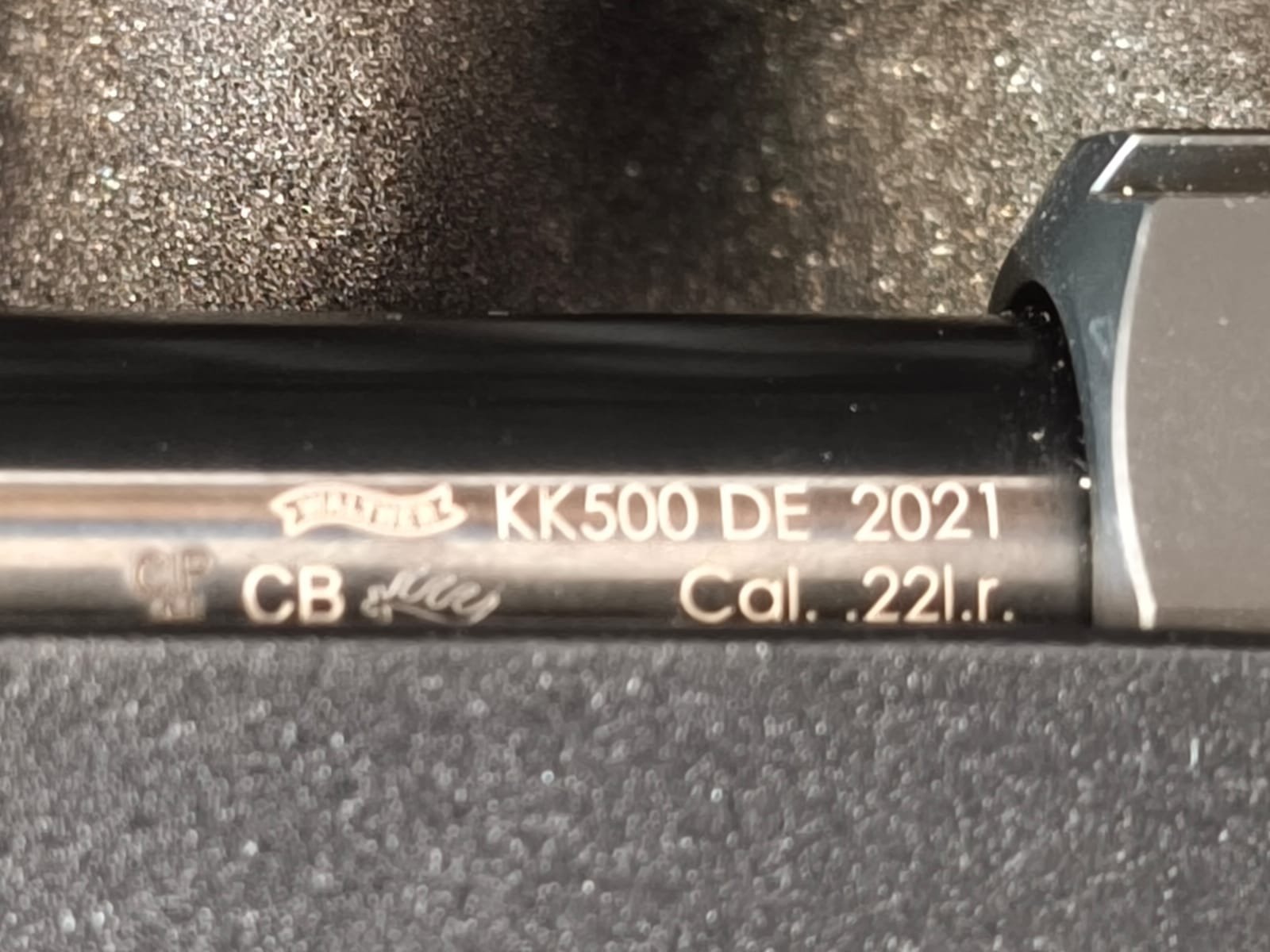 Walther KK 500 Blacktec-M Auflage, Matchgewehr, Bestzustand, mit Zubehör, aus erster Hand. – Bild 4