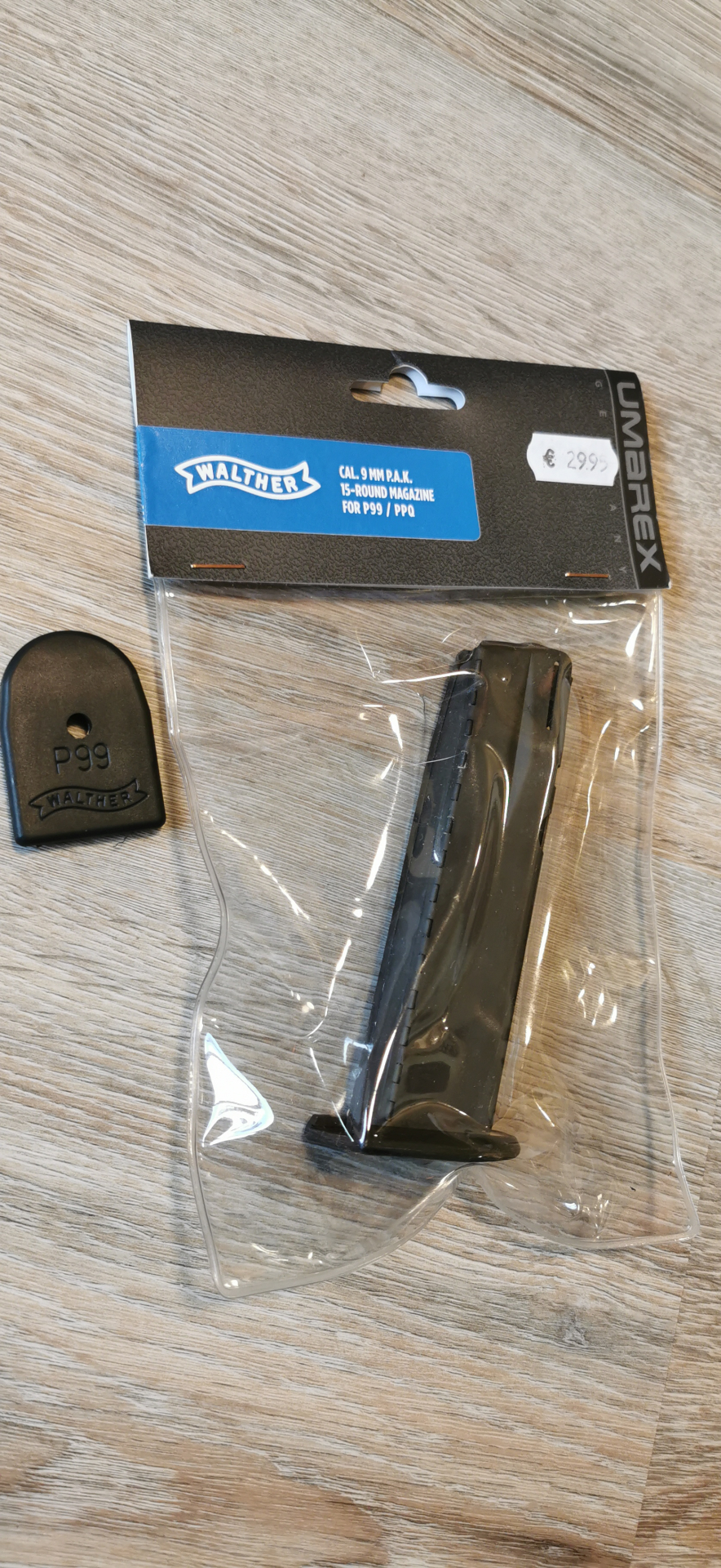 P99 Magazin 9mm P.A.K. PPQ – Bild 1
