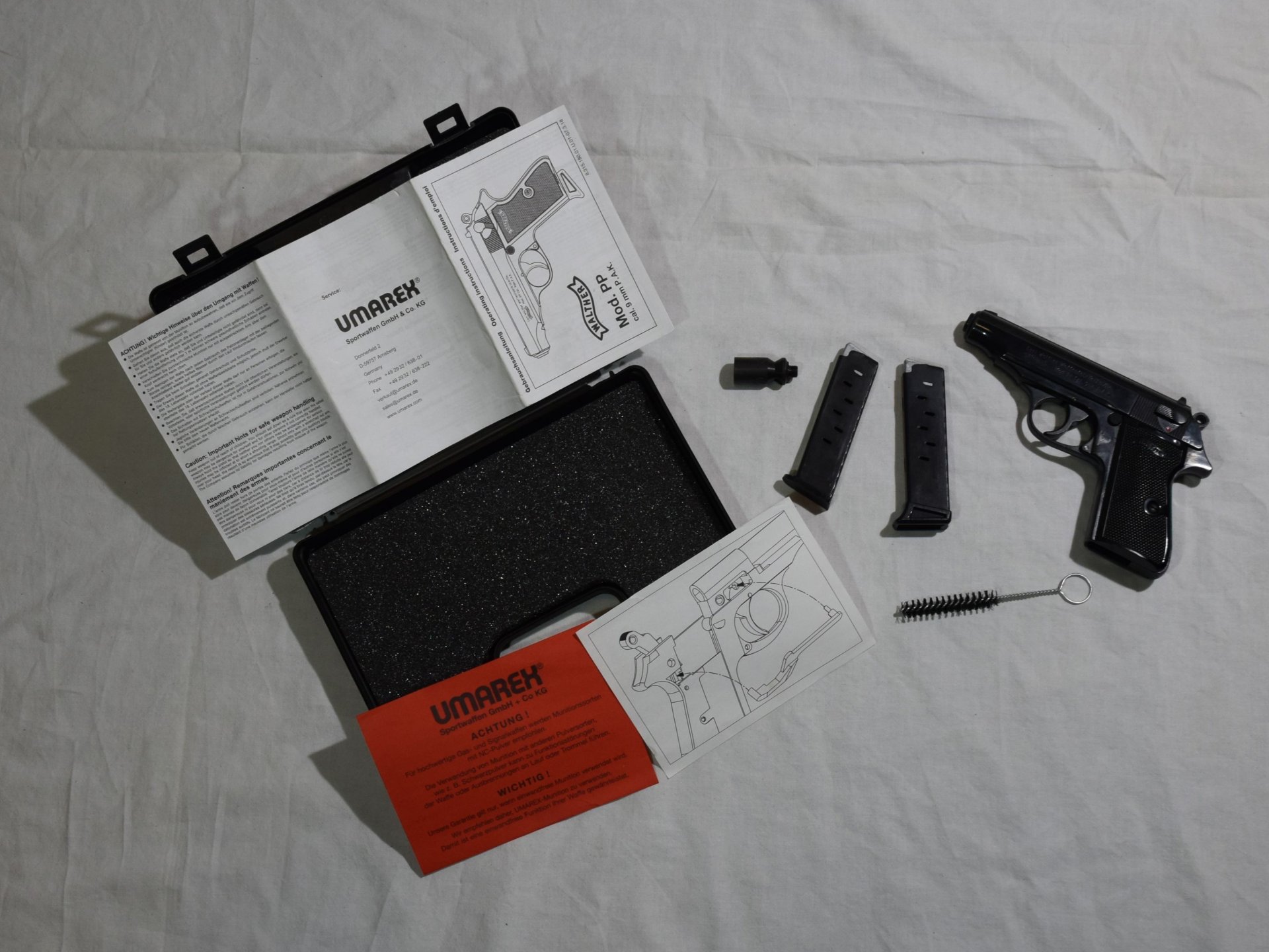 Walther PP Cal. 9mm P.A.K. PTB 765 – Bild 1