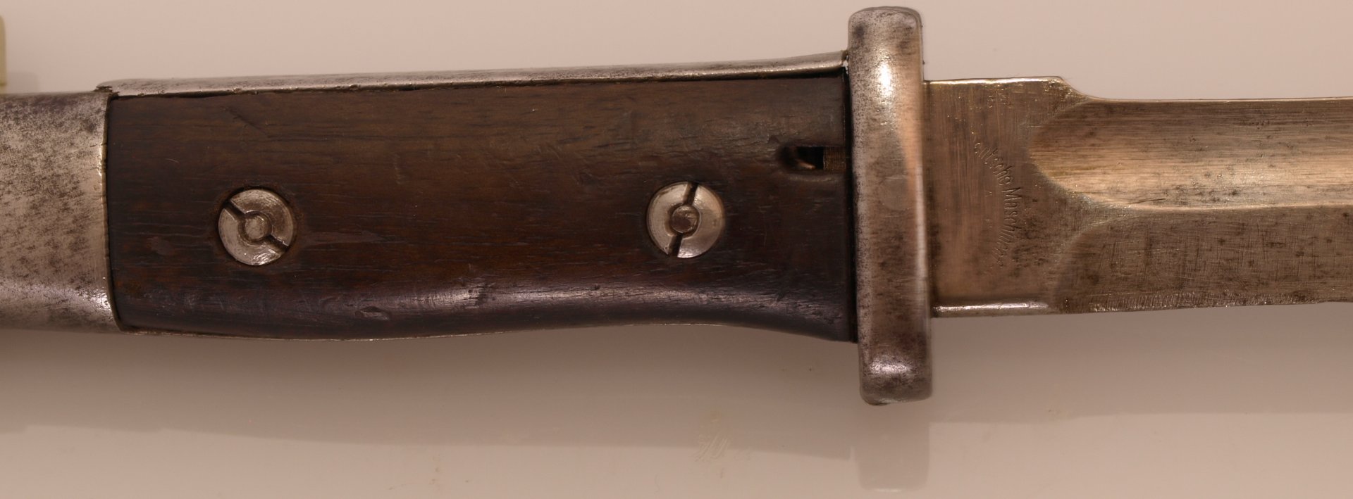 Seitengewehr 84/98 neuer Art Säge abgeschliffen Bajonett Bayonet – Bild 1
