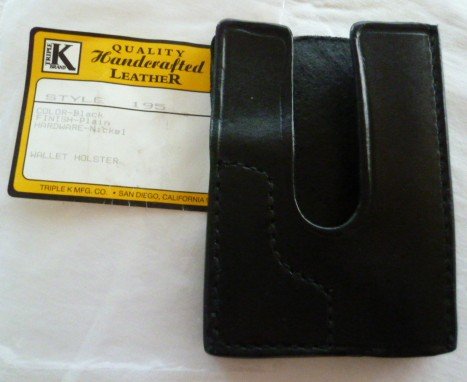 WALLET - HOLSTER, neu, echt Leder – Bild 1