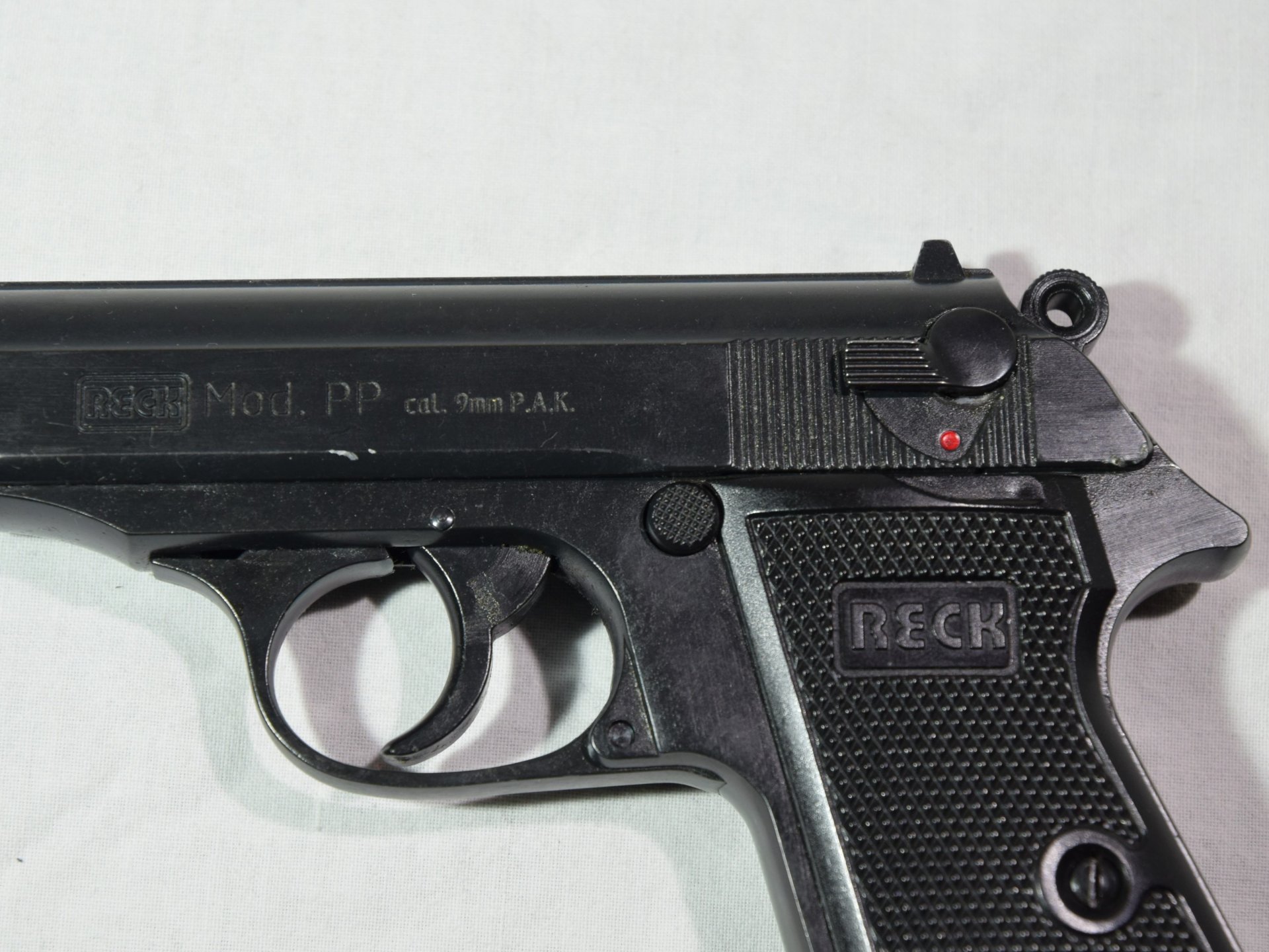 Reck Mod. PP Cal. 9mm P.A.K. PTB 765 – Bild 4