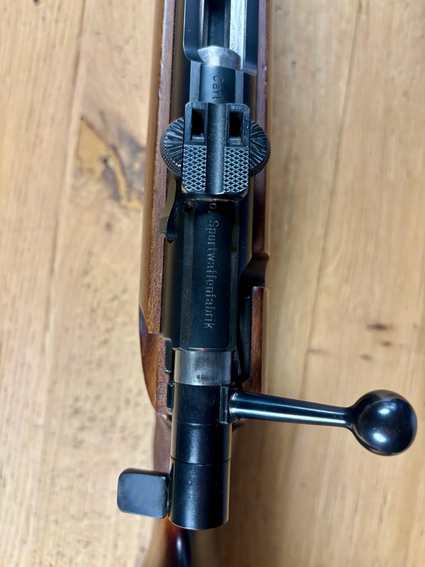 Matchsportgewehr Walther KKJ / S - Kal. .22Hornet – Bild 5