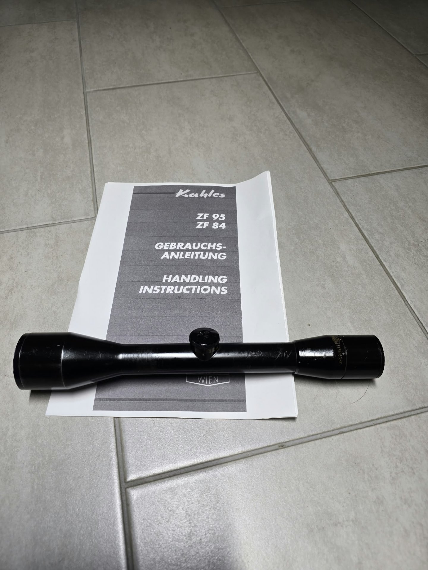 Zielfernrohr Kahles Wien ZF69 6x42 SSG 69 – Bild 1