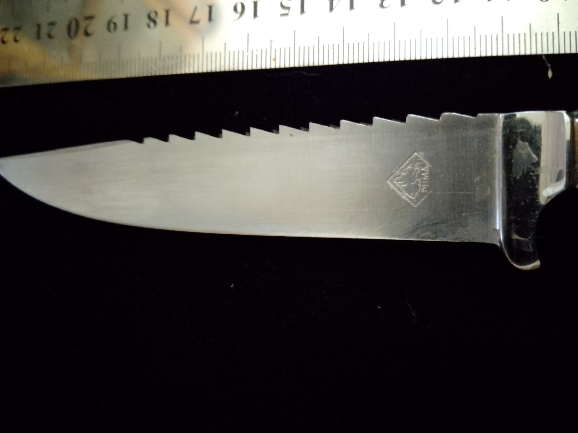 Jagd Messer Puma Solingen Hirschhorn – Bild 3