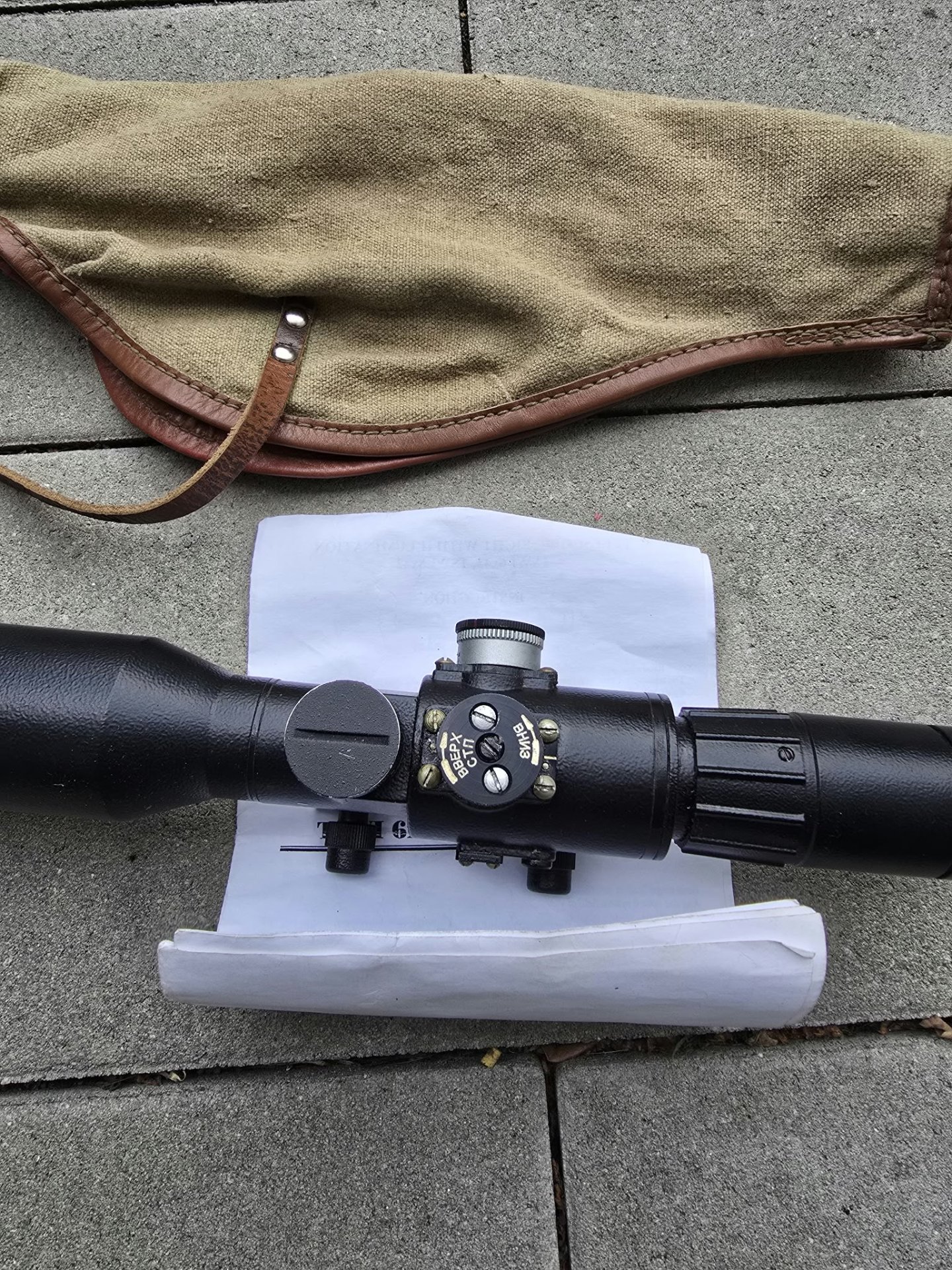 Zielfernrohr AK Basis dragunov ПОСП 8x42 WD – Bild 3