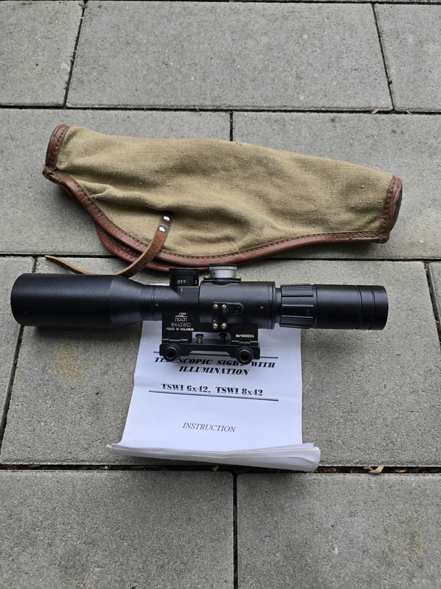 Zielfernrohr AK Basis dragunov ПОСП 8x42 WD – Bild 1