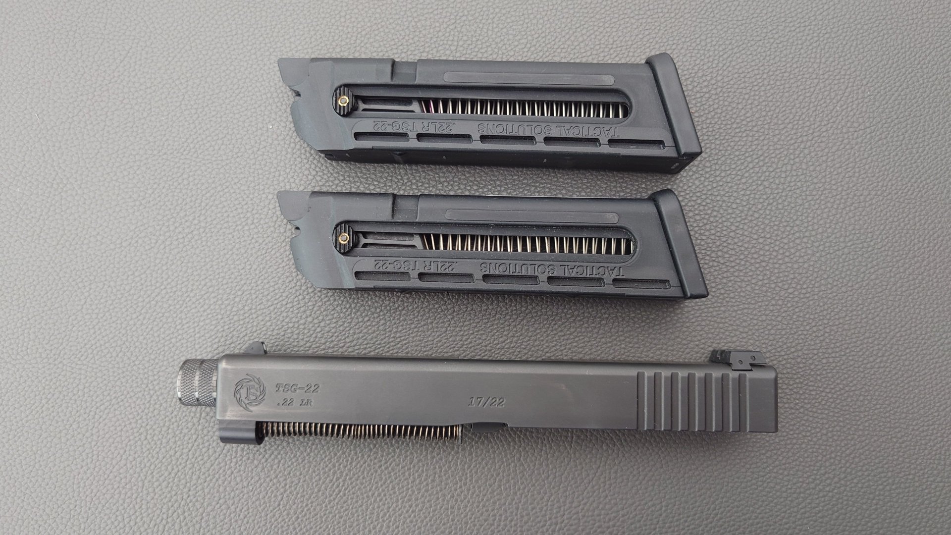 Glock Generation 1 - 4, Mod. 17/22, 19/23 Reduziersystem Tactical Solutions TSG - 22 – Bild 2