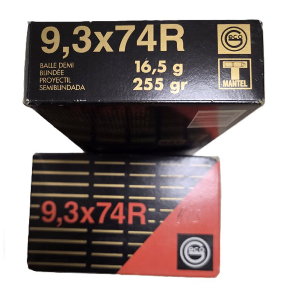 40 Geco Patronen in 9,3x74 R TMR 16,5g 1 LOS – Bild 1