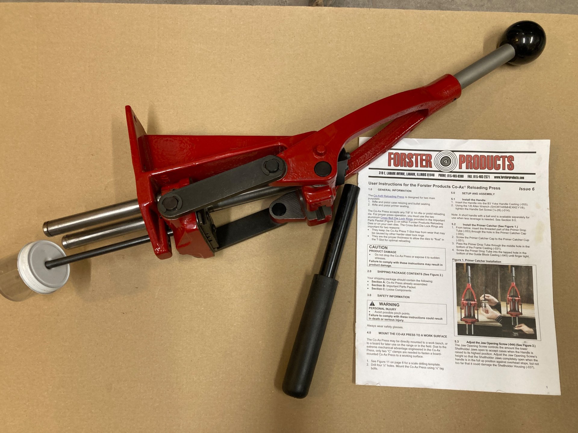 Forster Ladepresse Co-AX – Bild 1