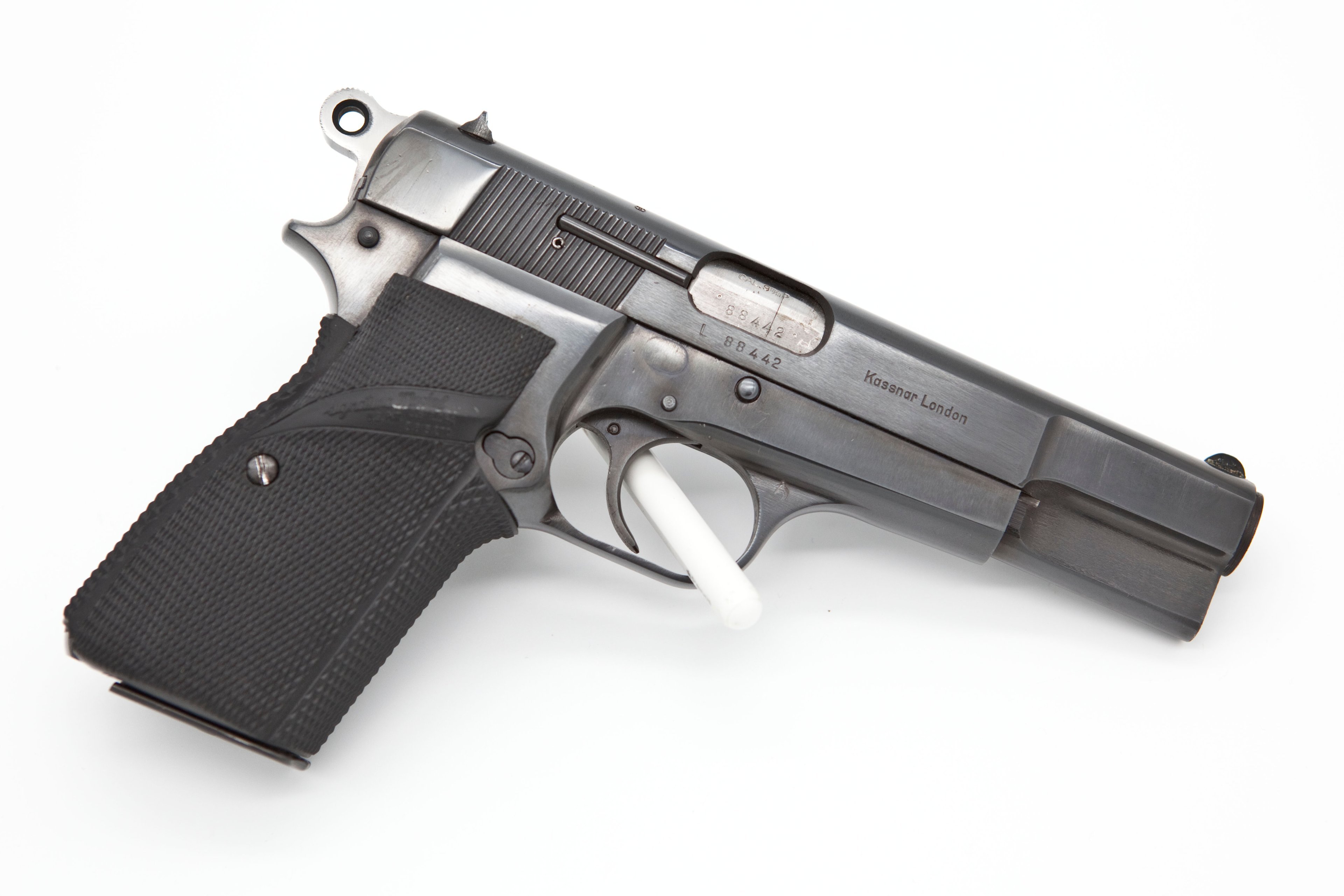FEG High Power, Kaliber 9 mm Parabellum – Kassnar London – Bild 2