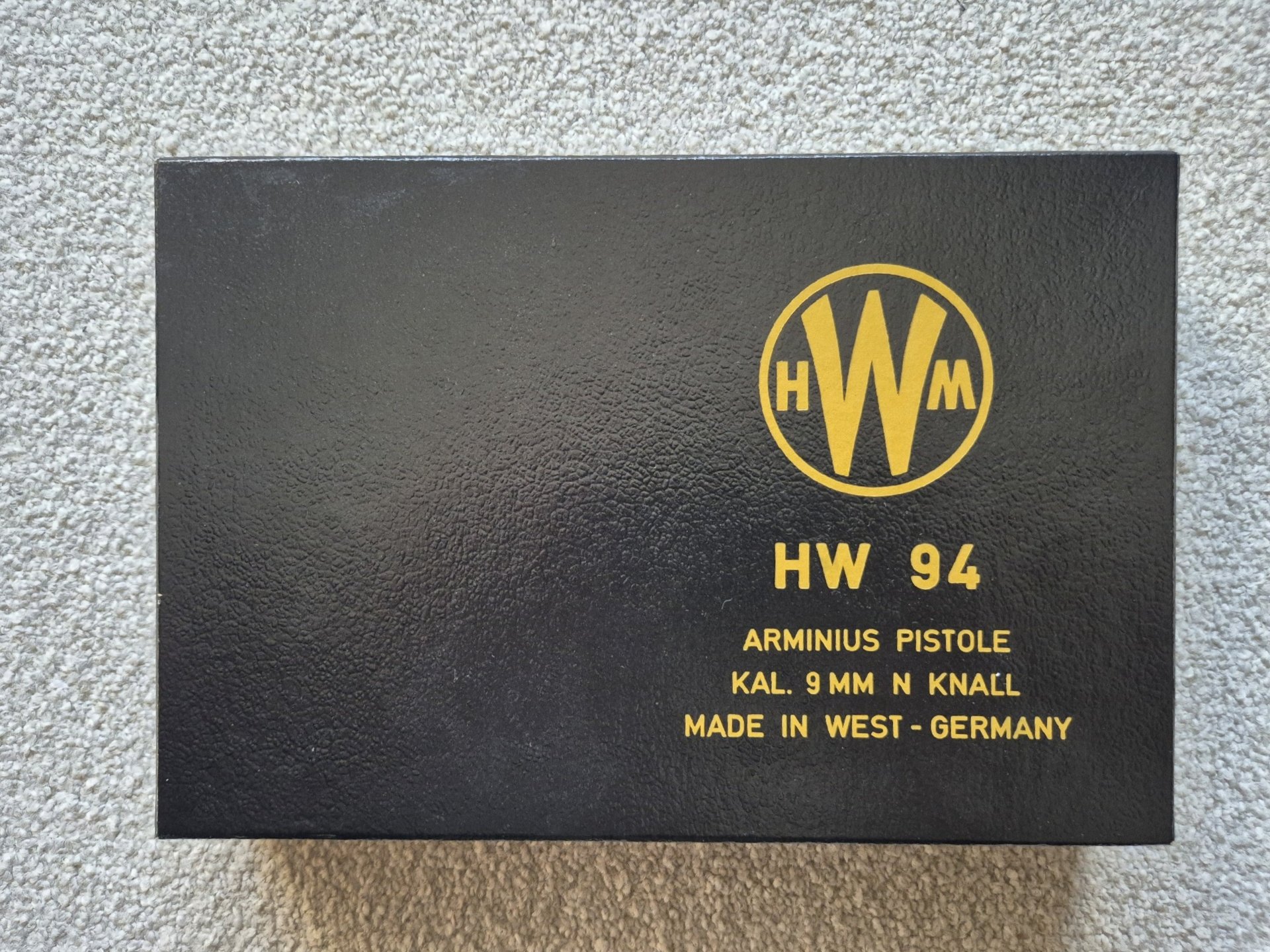 Für Sammler: Weihrauch Arminius HW 94 in OVP nummerngleich – Bild 4