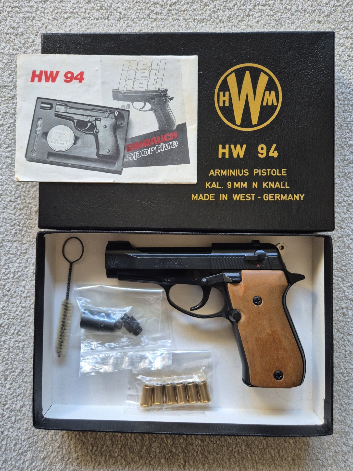 Für Sammler: Weihrauch Arminius HW 94 in OVP nummerngleich – Bild 1
