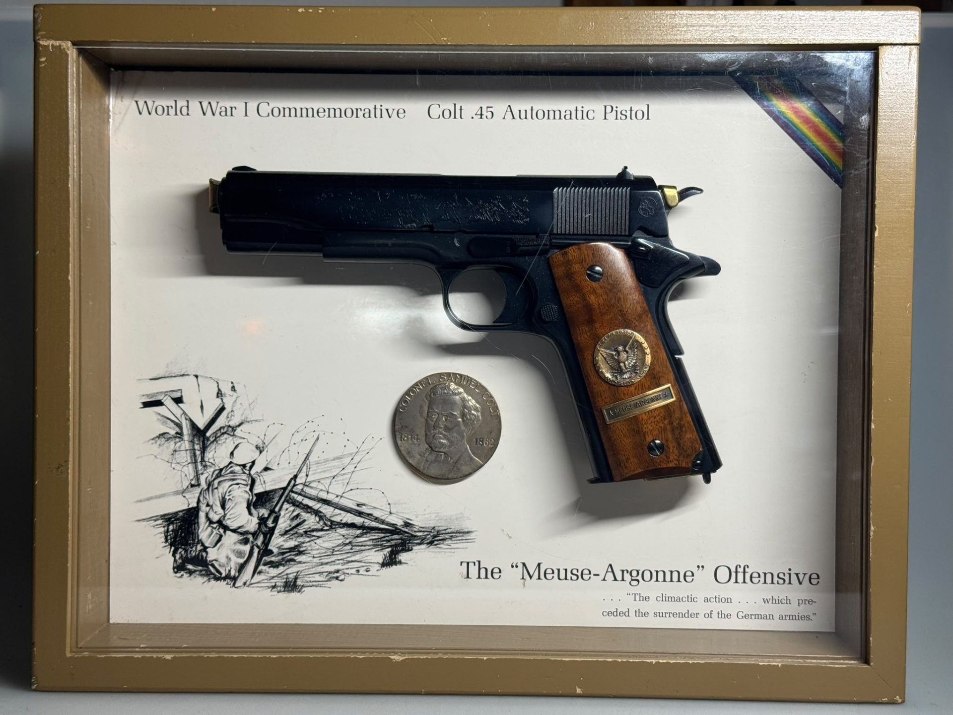 Colt 1911 WWI Commemorative Meuse-Argonne Offensive Kal.:.45ACP – Bild 2
