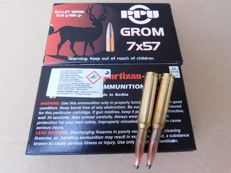7x57/158 grs. Grom PPU A-396 20 stk. #SSZ Berka – Bild 1