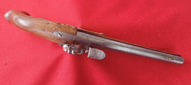 gute deutsche Steinschloss-Pistole, ca. 1730/40 – Bild 3