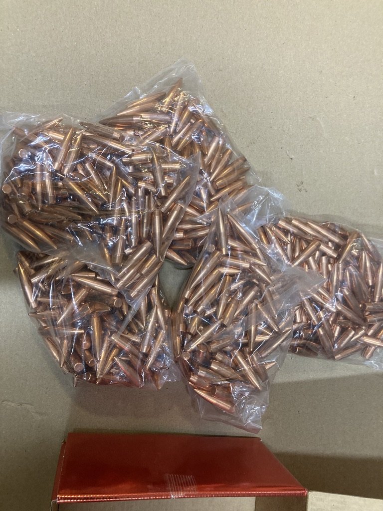 500x Geschosse Hornady MATCH, 196gr, .323, BTHP – Bild 3