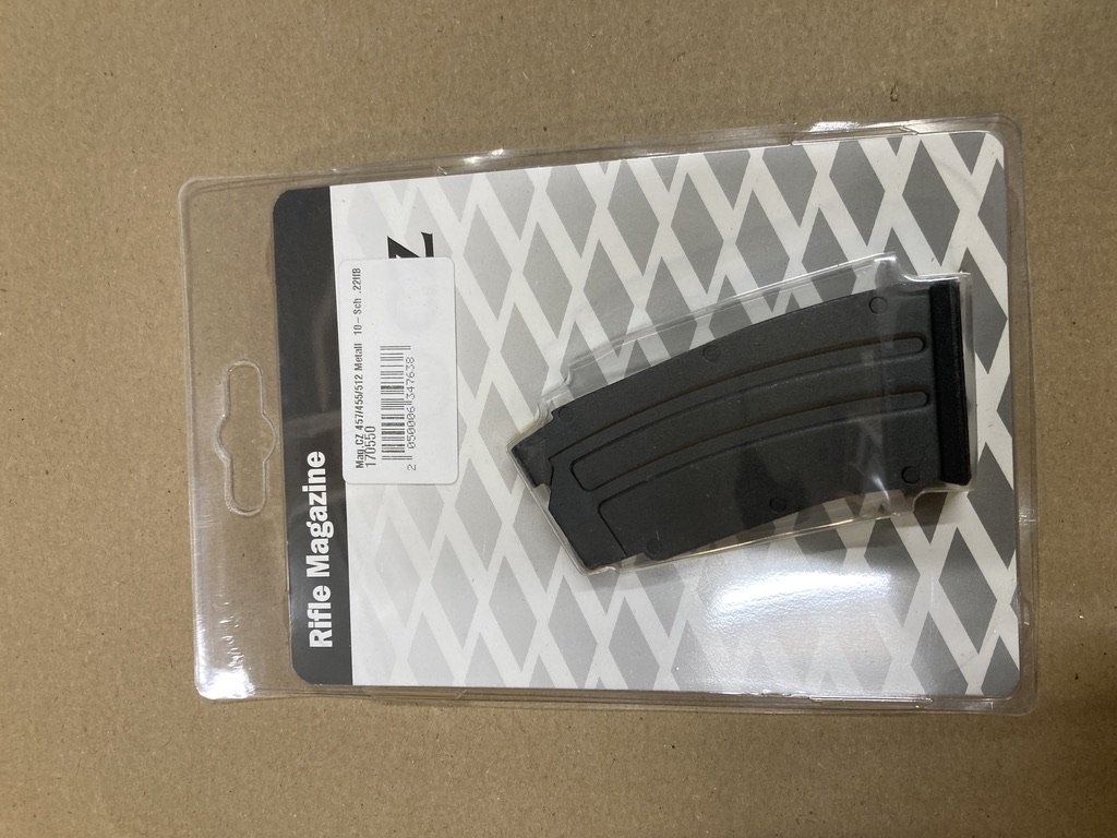 10 Schuss Magazin Metall für CZ457 original CZ – Bild 1