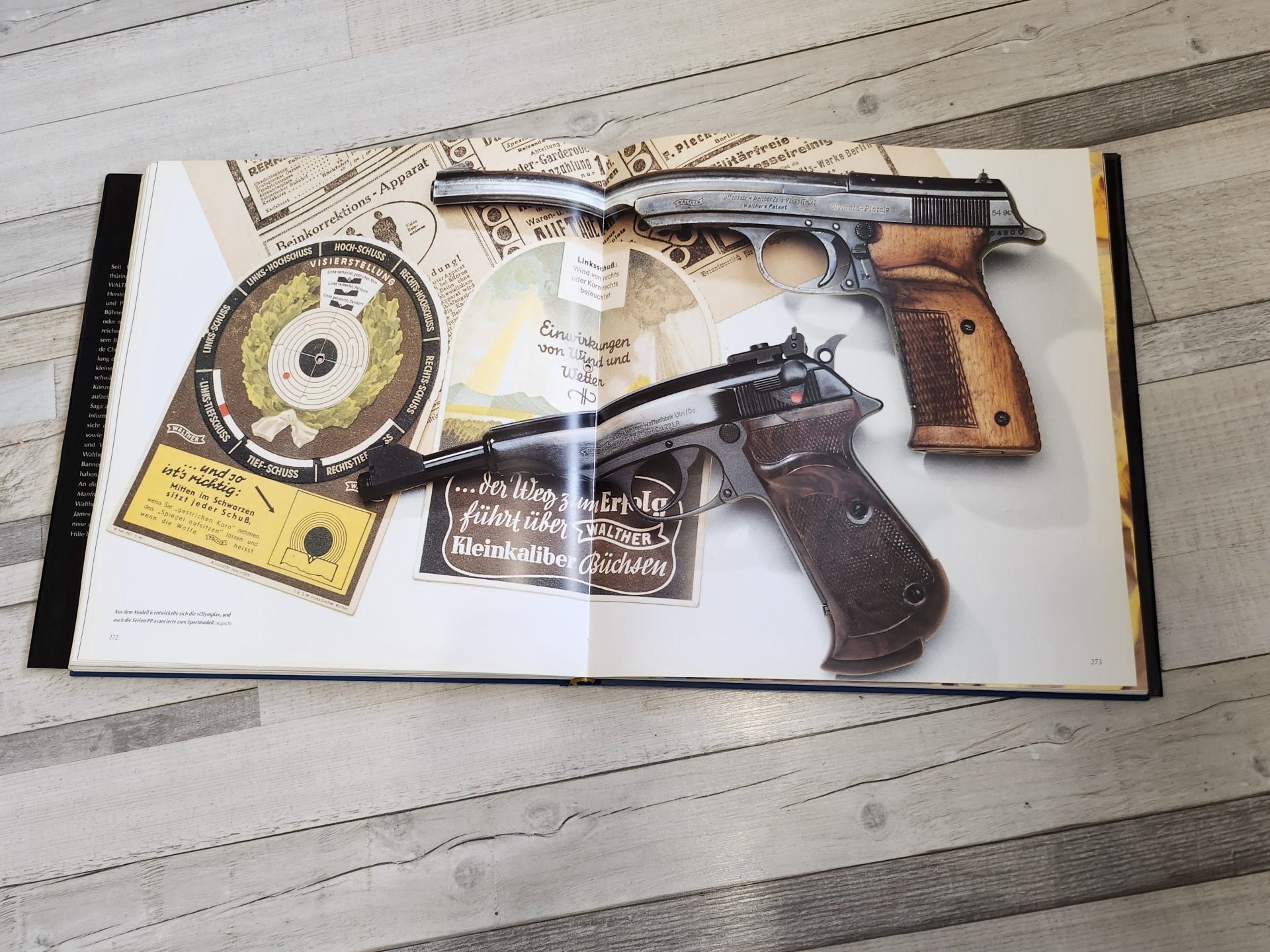 Walther " Eine Deutsche Lgende " Ein Muss für Walther Fans!!!! 400 Seiten Militär, Sport, etc – Bild 2