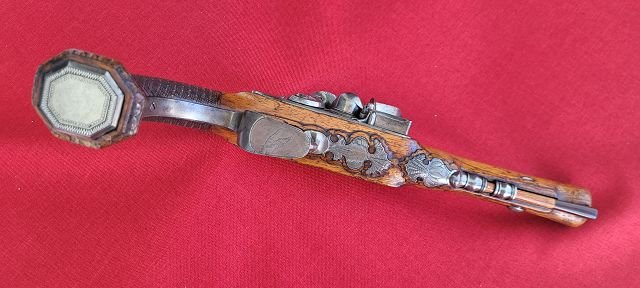 deutsche (?) Steinschloss-Pistole, ca. 1760 – Bild 4