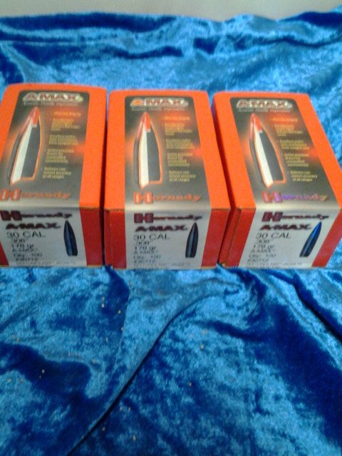 Geschosse Kal. 30 HORNADY A-MAX 178 grain – Bild 1