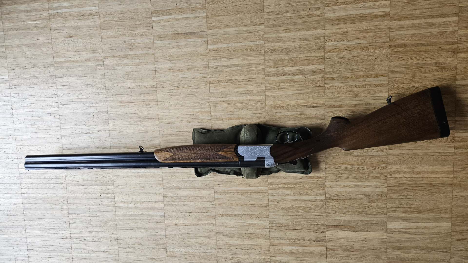 Sauer Beretta S56E Bockdoppelflinte in 12/70 mit ¼ und ¾ Choke – Bild 1