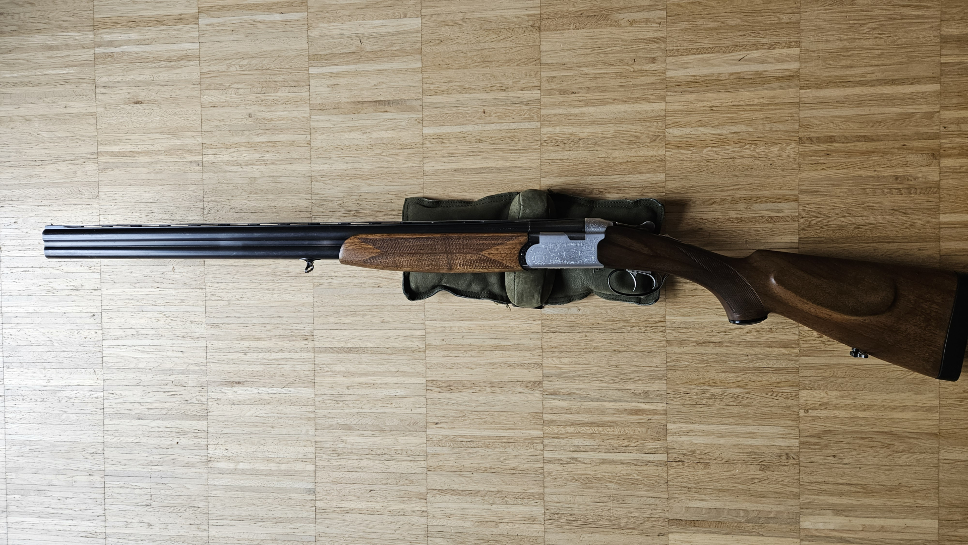 Sauer Beretta S56E Bockdoppelflinte in 12/70 mit ¼ und ¾ Choke – Bild 2