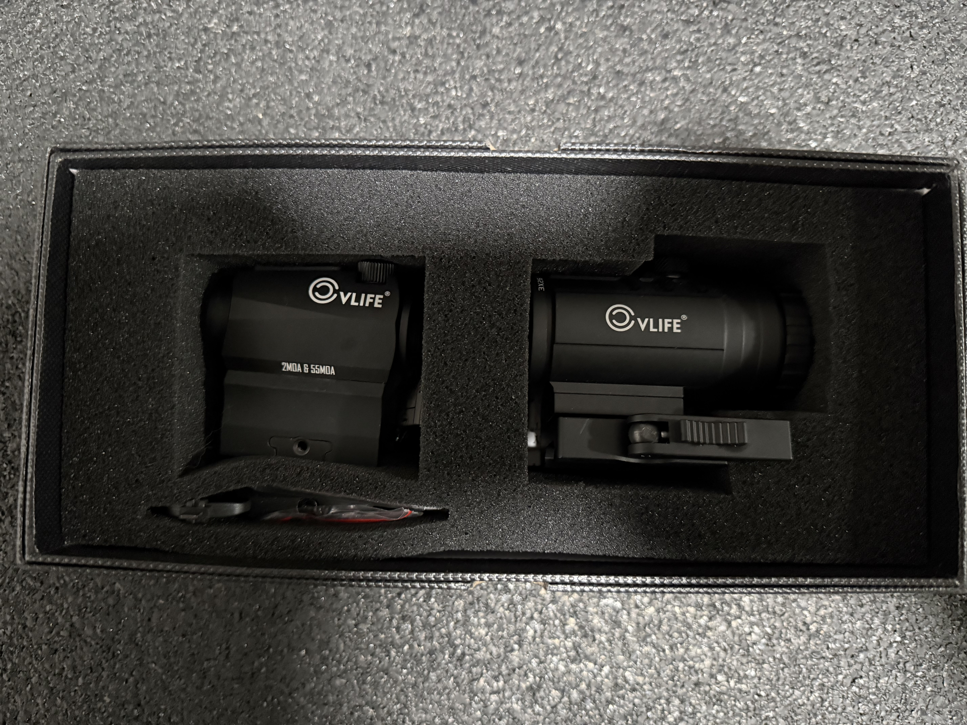 CVLife Wild Hawk Green/ Red Dot 3x Magnifier Combo Reddot – Bild 1