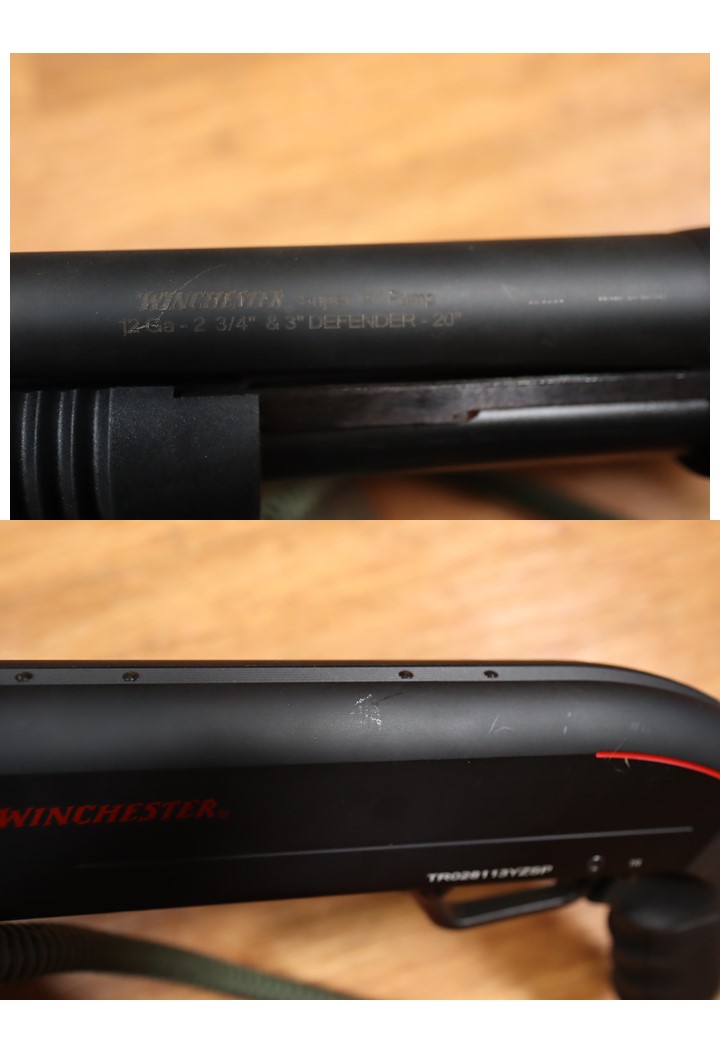 Vorderschaftrepetierflinte Winchester SXP Defender, Kal.12/76, 20" LL – Bild 5