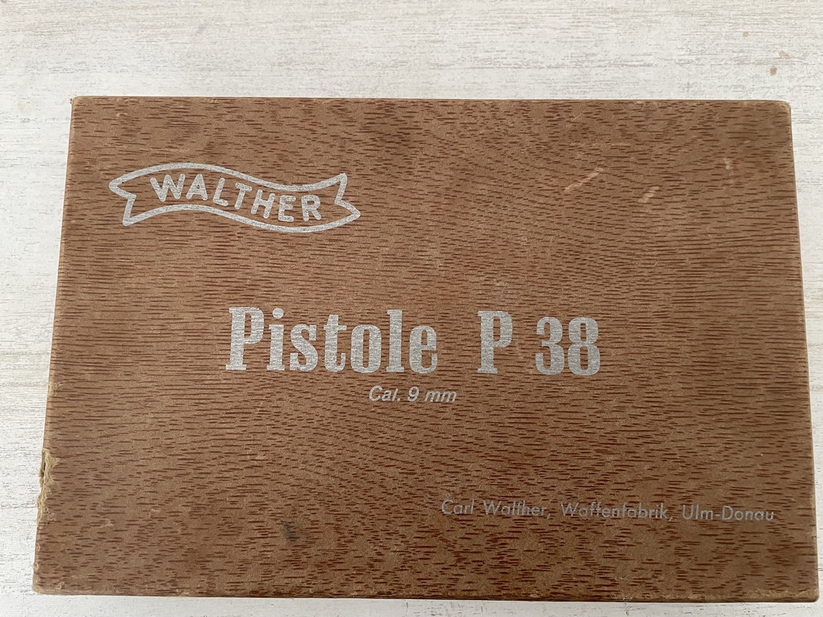 Walther P38 incl. 2 Magazin, neuwertiger Zustand – Bild 1