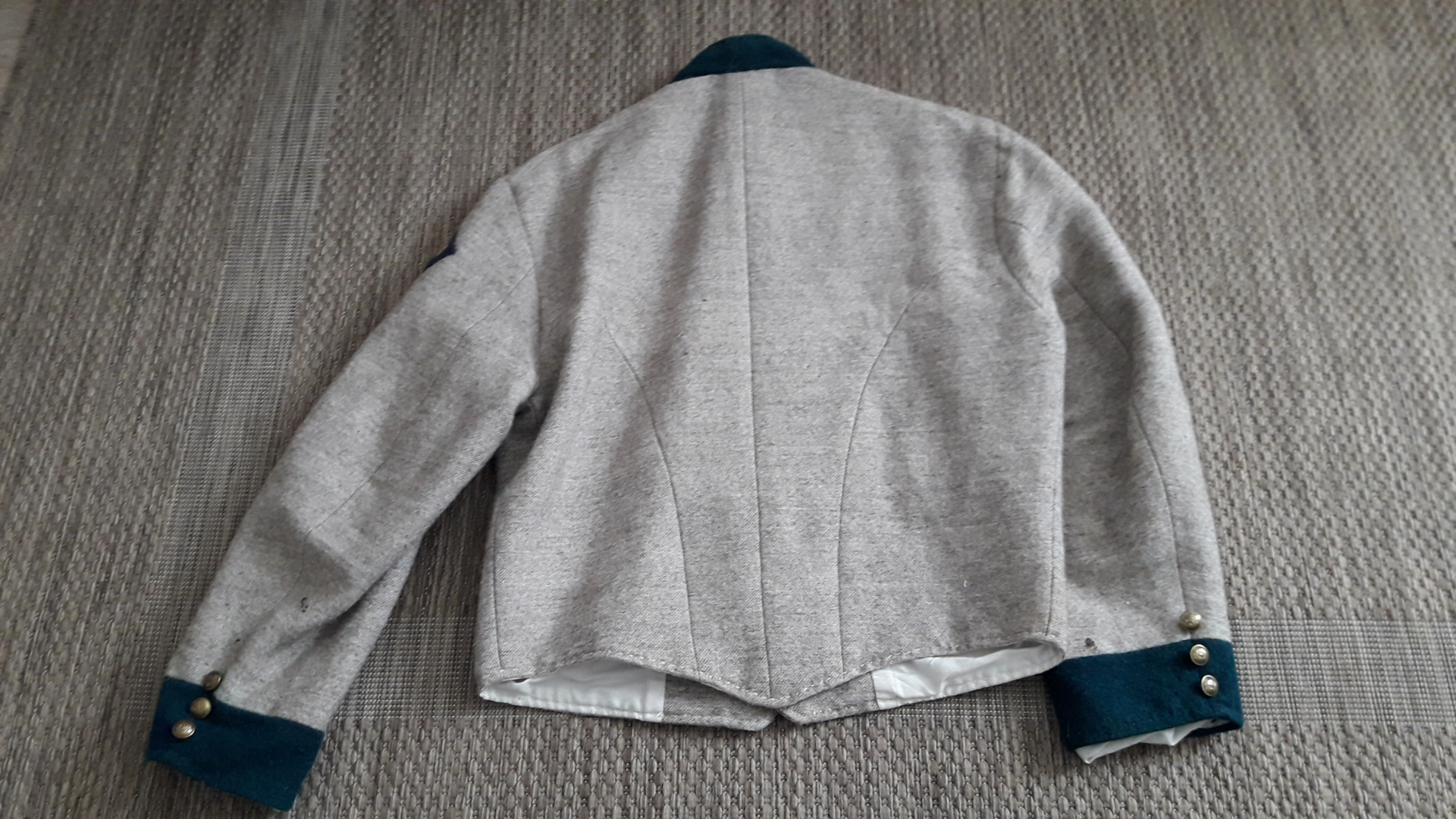Columbus Depot Jacket, Jean Wool, Pioneer, Florida Buttons, Militaria – Bild 2