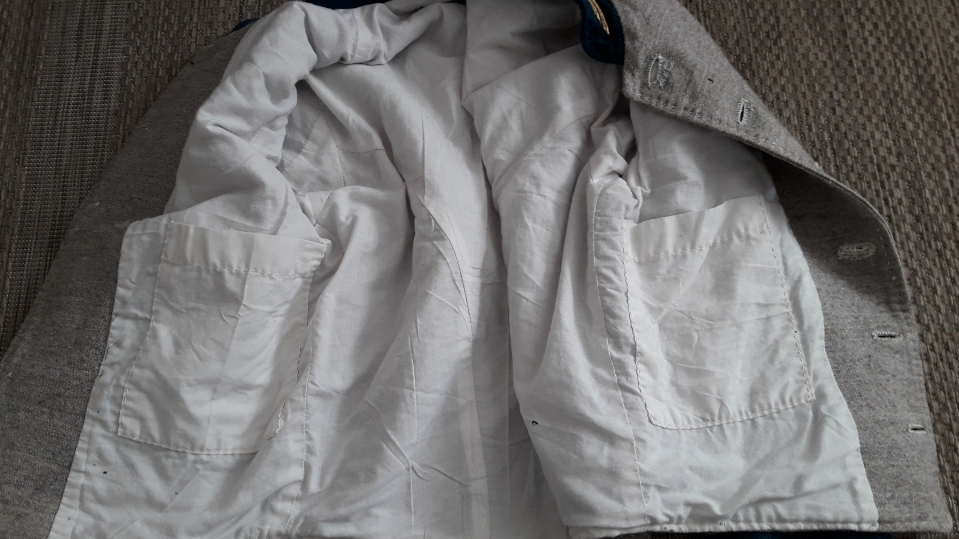 Columbus Depot Jacket, Jean Wool, Pioneer, Florida Buttons, Militaria – Bild 6