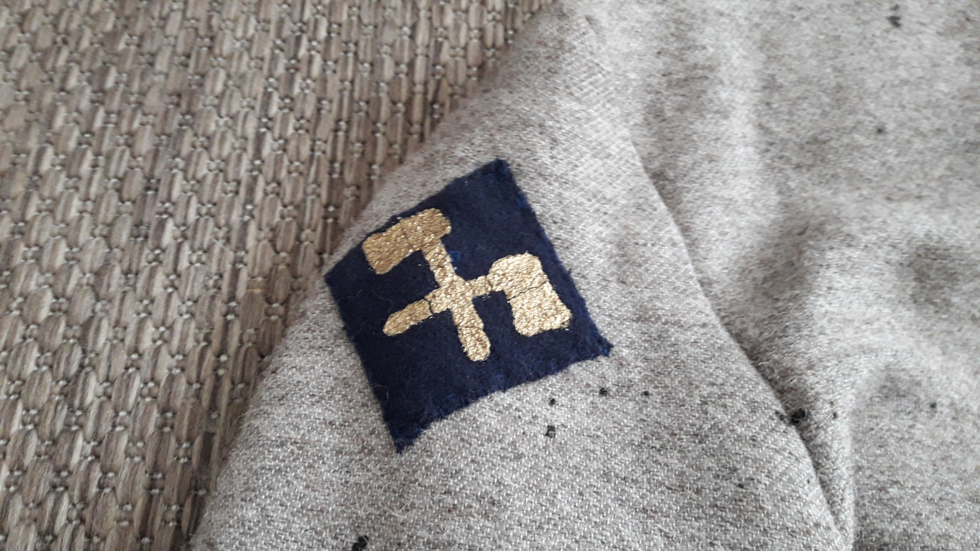 Columbus Depot Jacket, Jean Wool, Pioneer, Florida Buttons, Militaria – Bild 3
