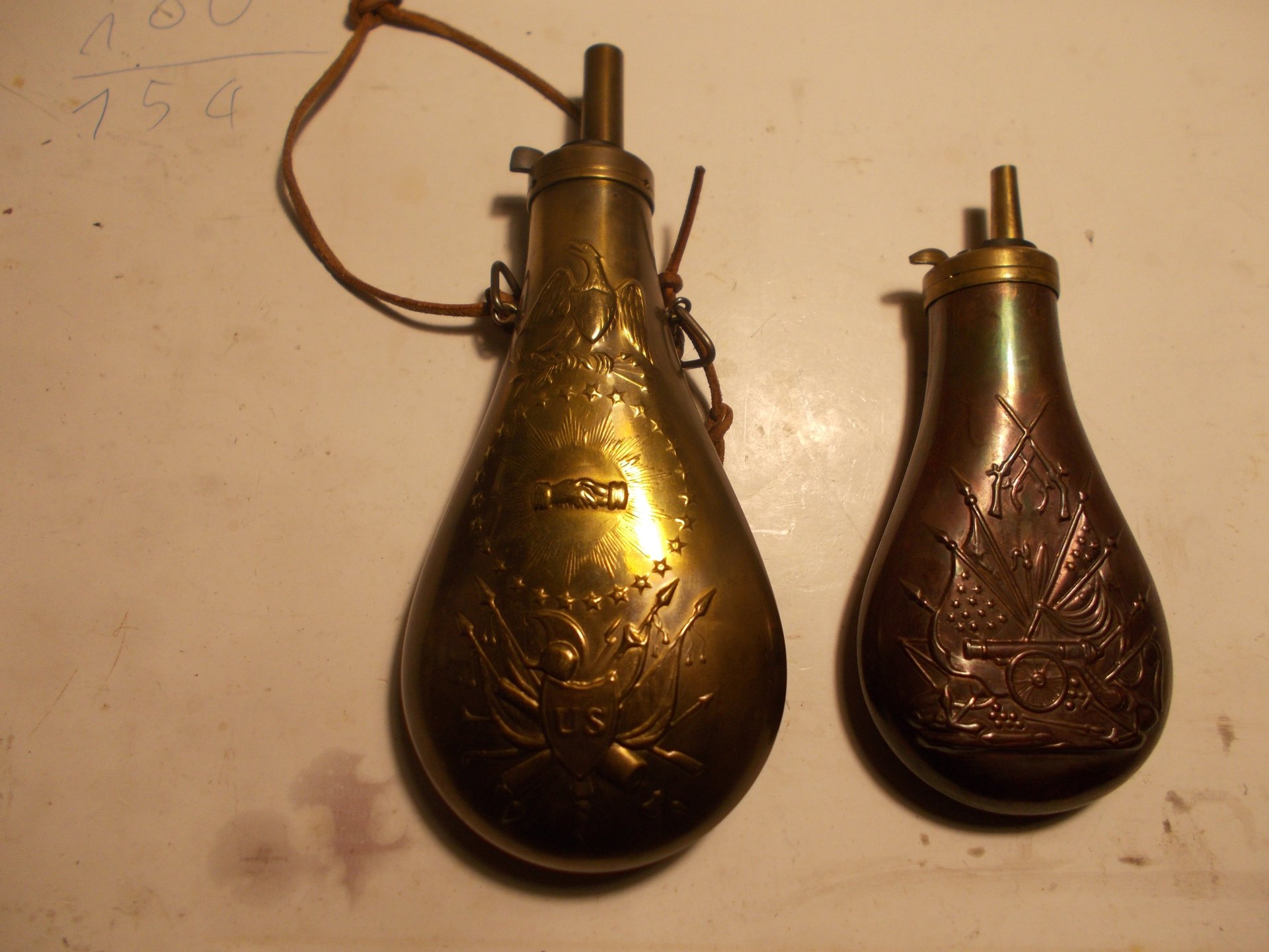2 x Pulverflaschen – Bild 1