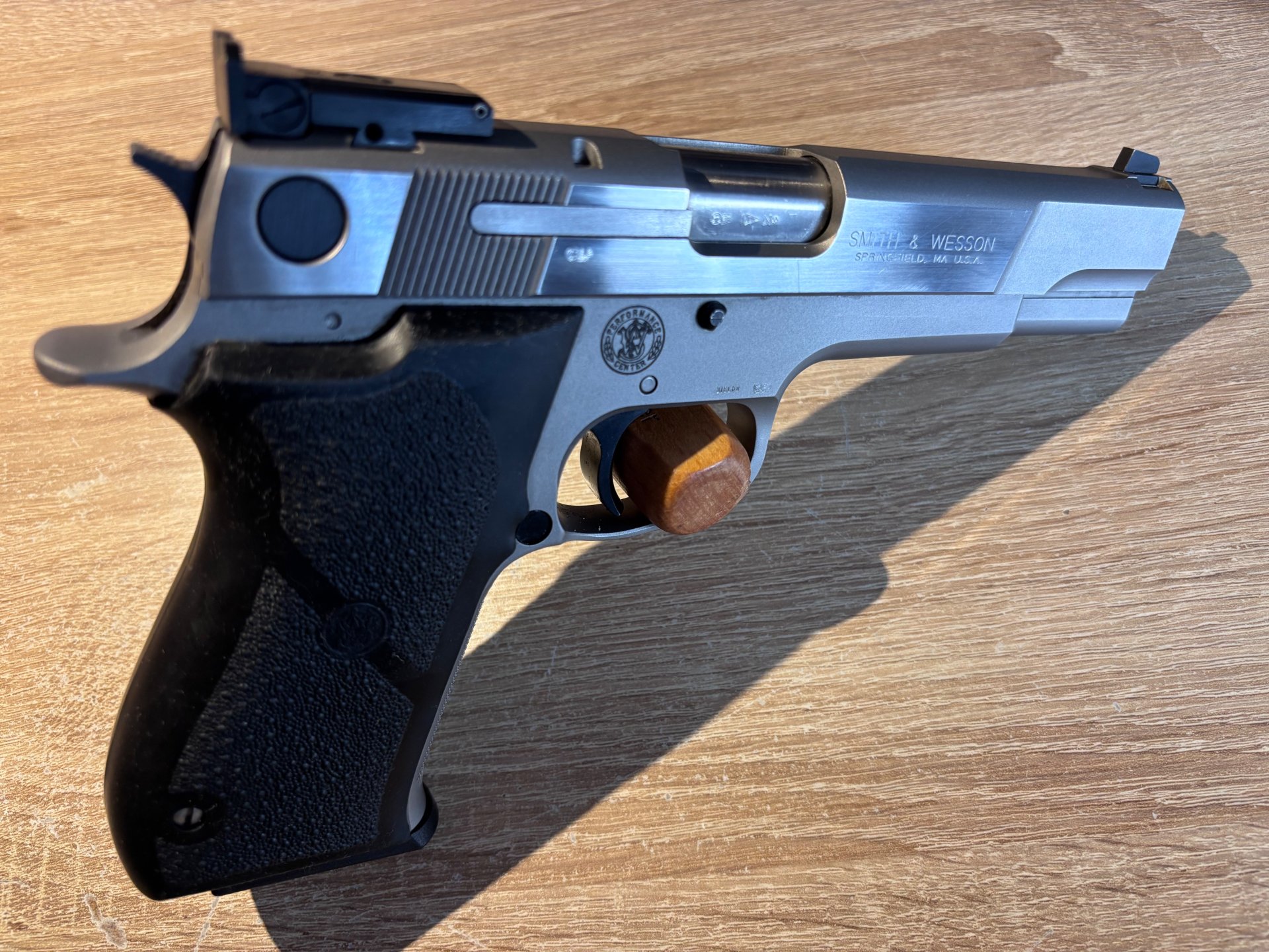 Smith&Wesson .45 ACP Target Champion Stainless Steel – Bild 3