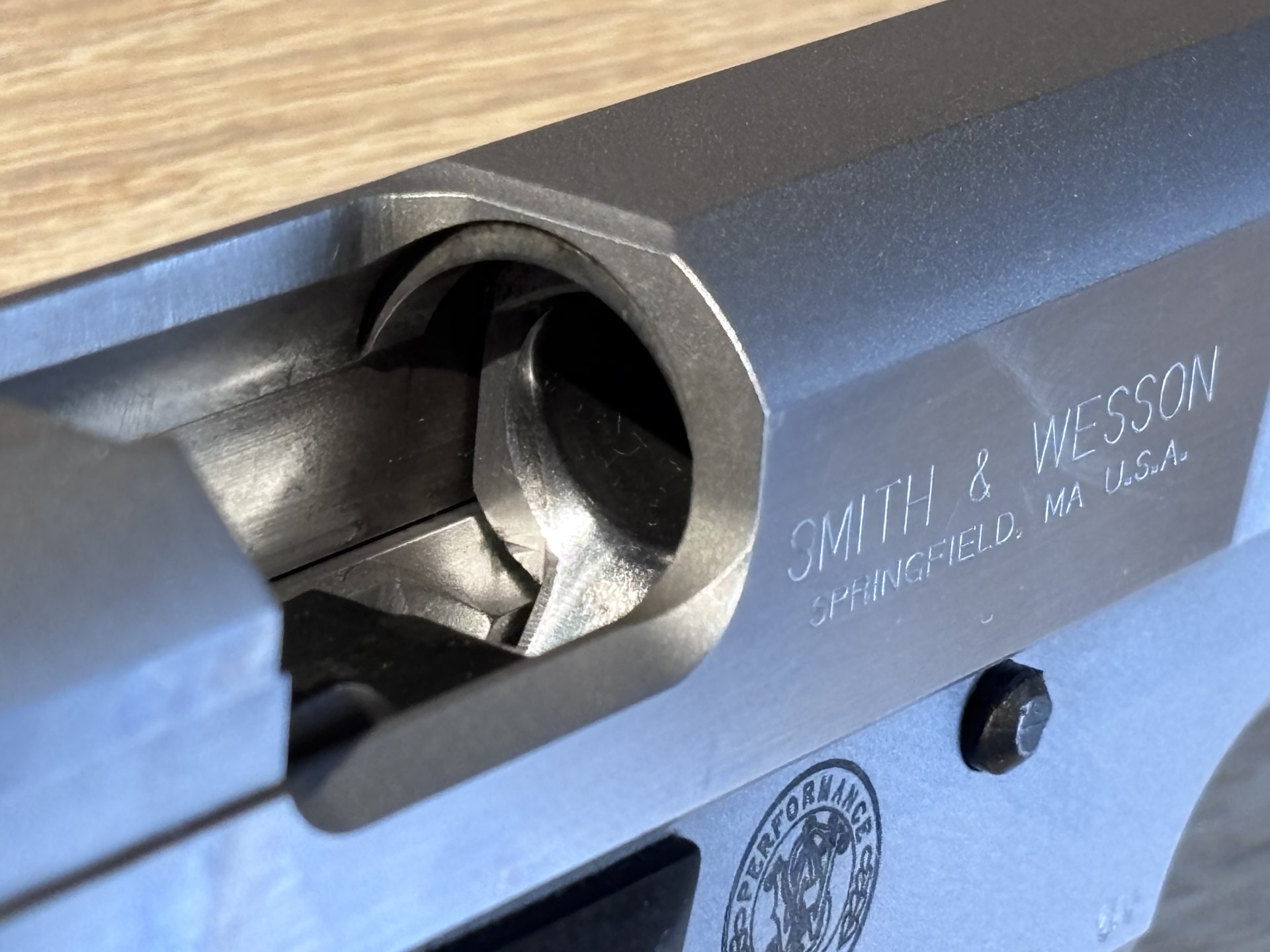 Smith&Wesson .45 ACP Target Champion Stainless Steel – Bild 5
