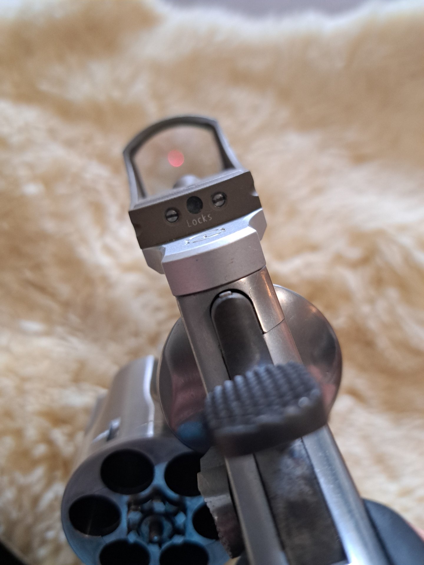 Revolver S&W Smith & Wesson 629-4 .44 Magnum 6,5" mit Docter Optics gebraucht – Bild 4
