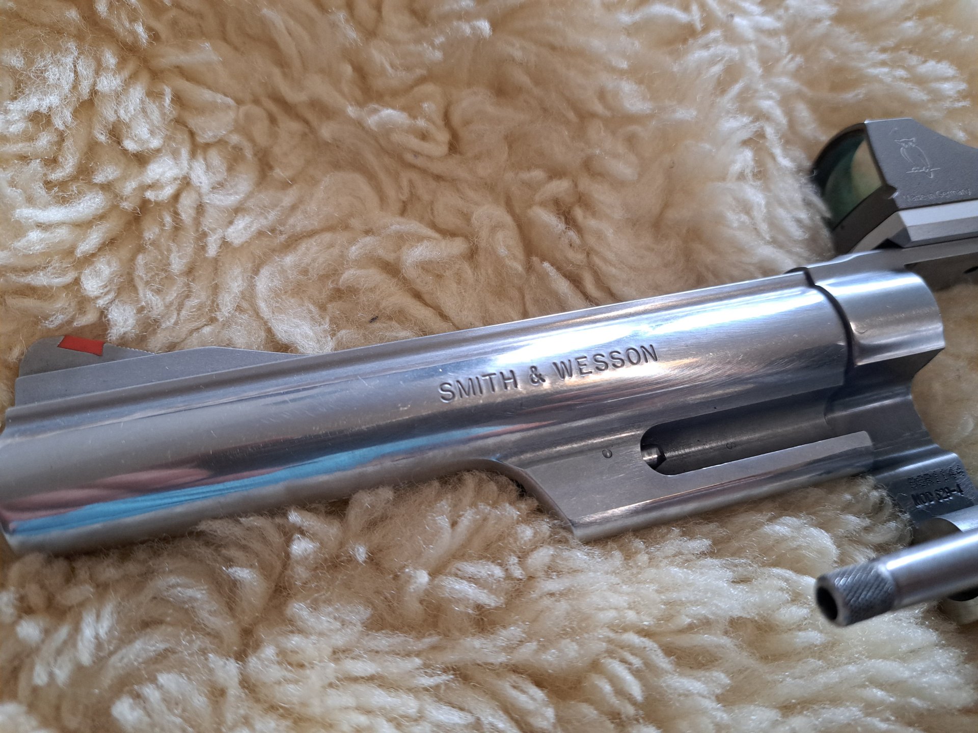 Revolver S&W Smith & Wesson 629-4 .44 Magnum 6,5" mit Docter Optics gebraucht – Bild 2