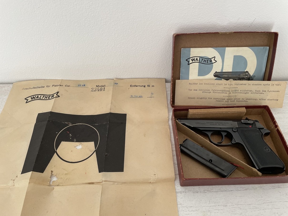Walther PP .22l.r. incl 2 Magazine, guter Zustand – Bild 2