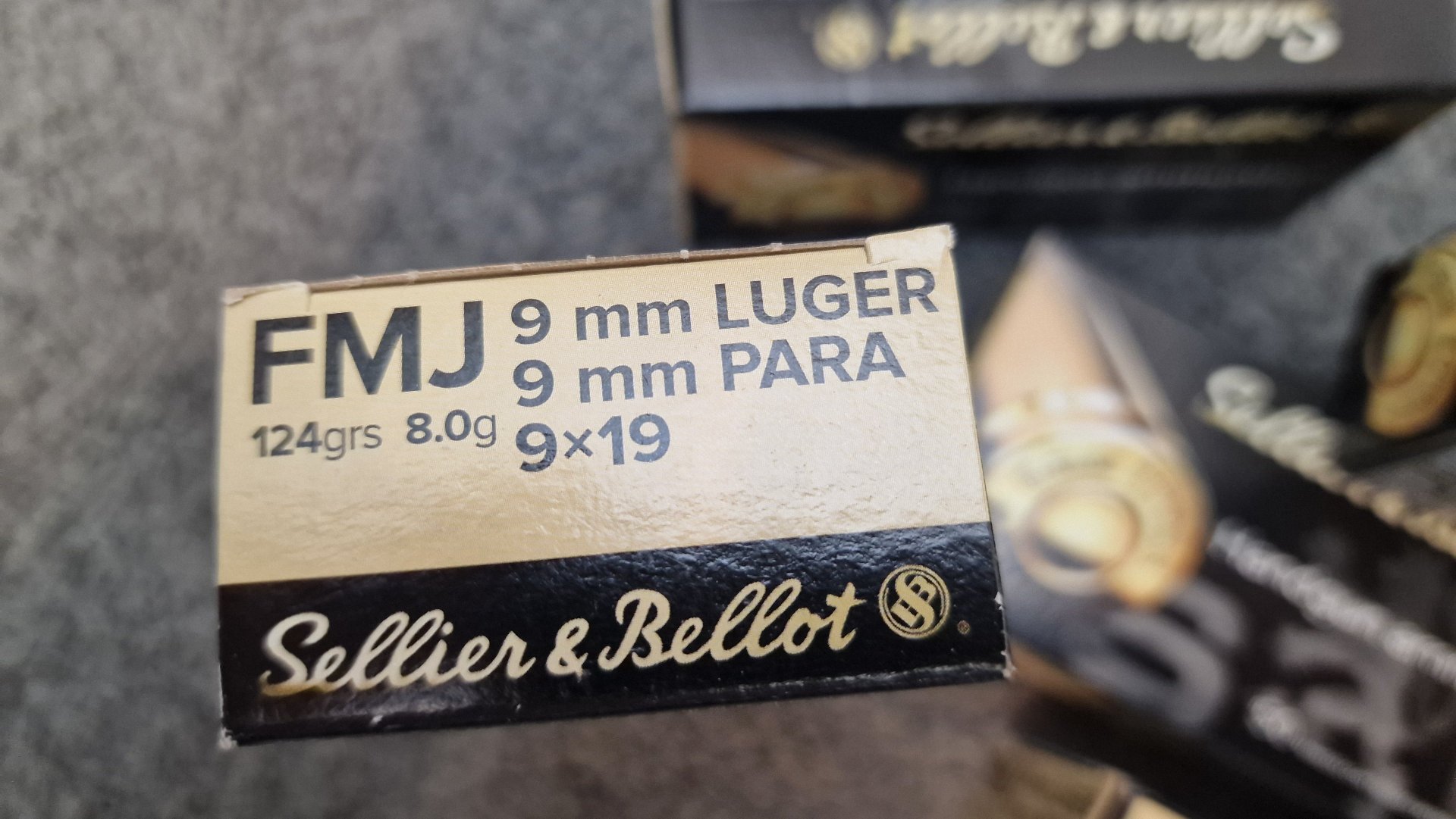 9mm Luger Sellier & Bellot. 400 Stck. – Bild 2