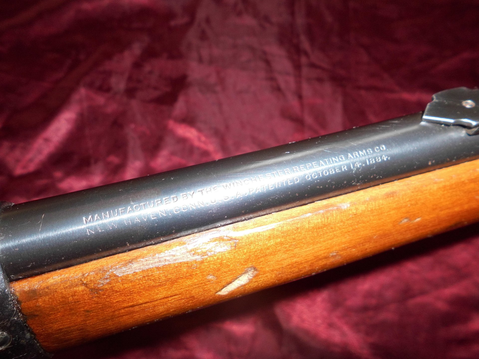 TOP Winchester UHR-Büchse Mod. 1892 Carbine .44-40WCF original frühes Mod. – Bild 4