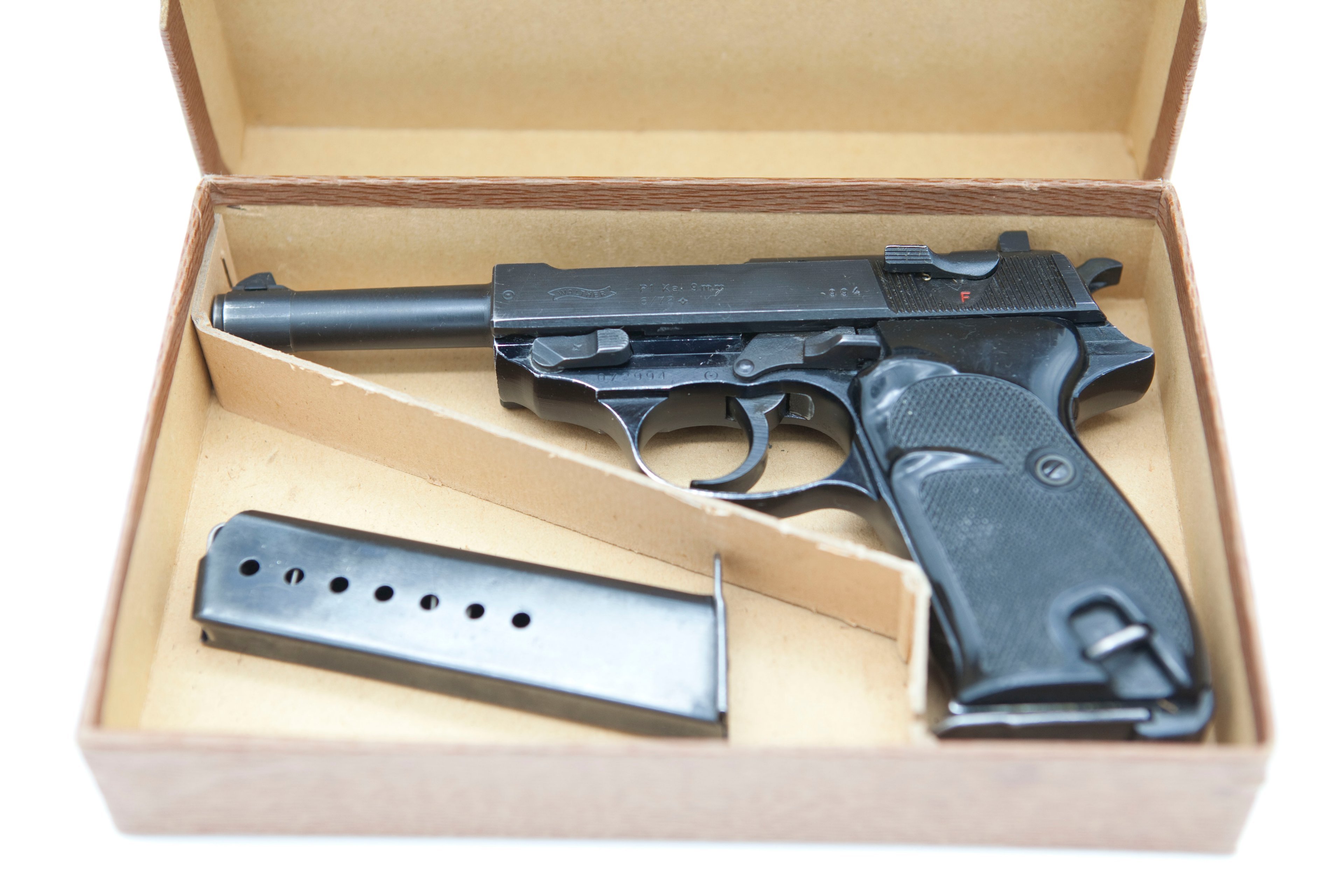 Walther P1, Kaliber 9 mm, Fertigung 6/72 – in der WBK als P38 eingetragen – Bild 6
