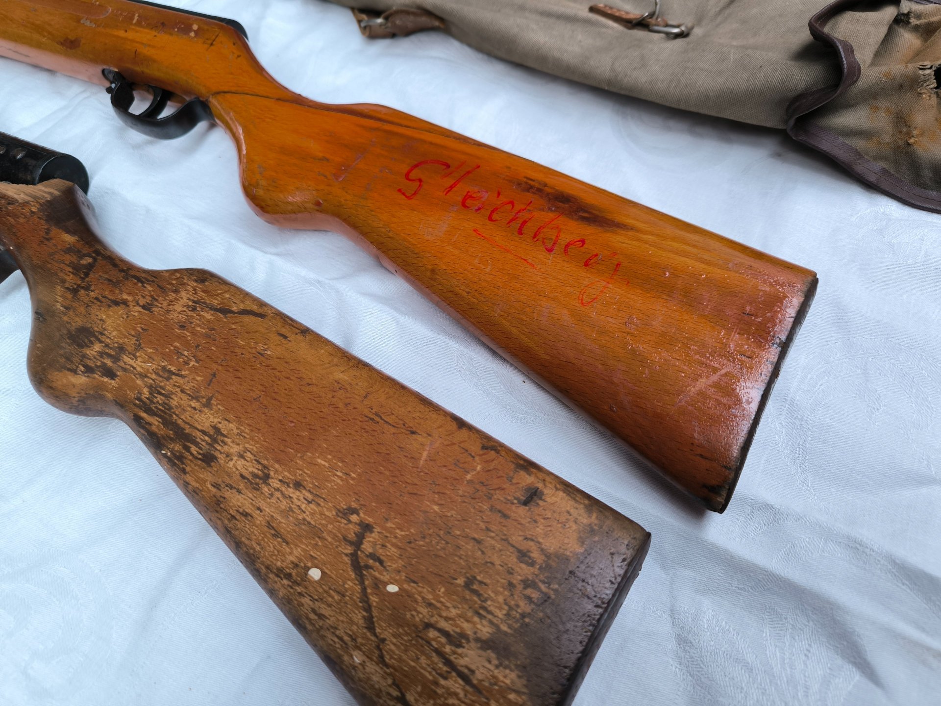 2x Haenel Modell III-284 Luftgewehr – Konvolut – 1x funktionsfähig + 1x defekt – Bild 6
