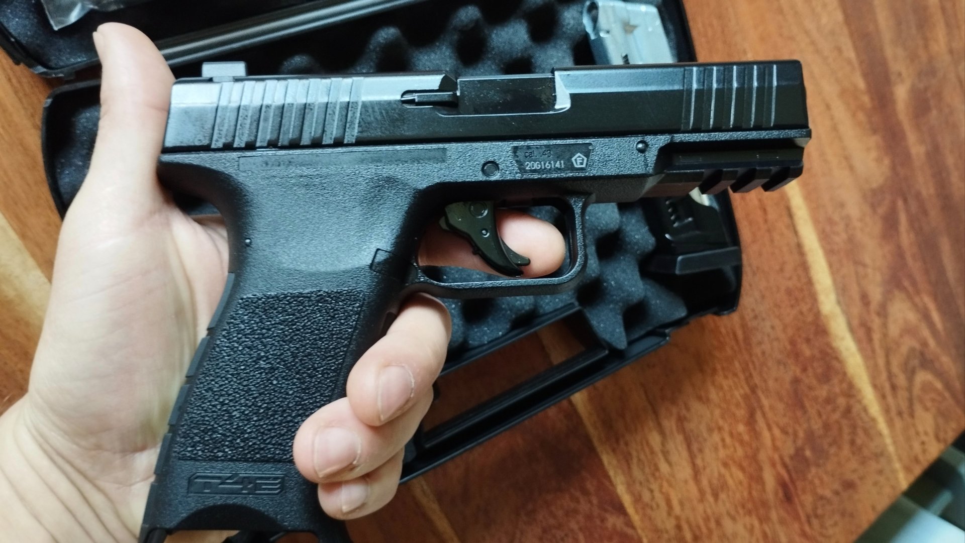 Umarex TPM 1 T4E RAM/ Paintball/ Trainings/ Defense- pistole .43 Cal schwarz – Bild 4