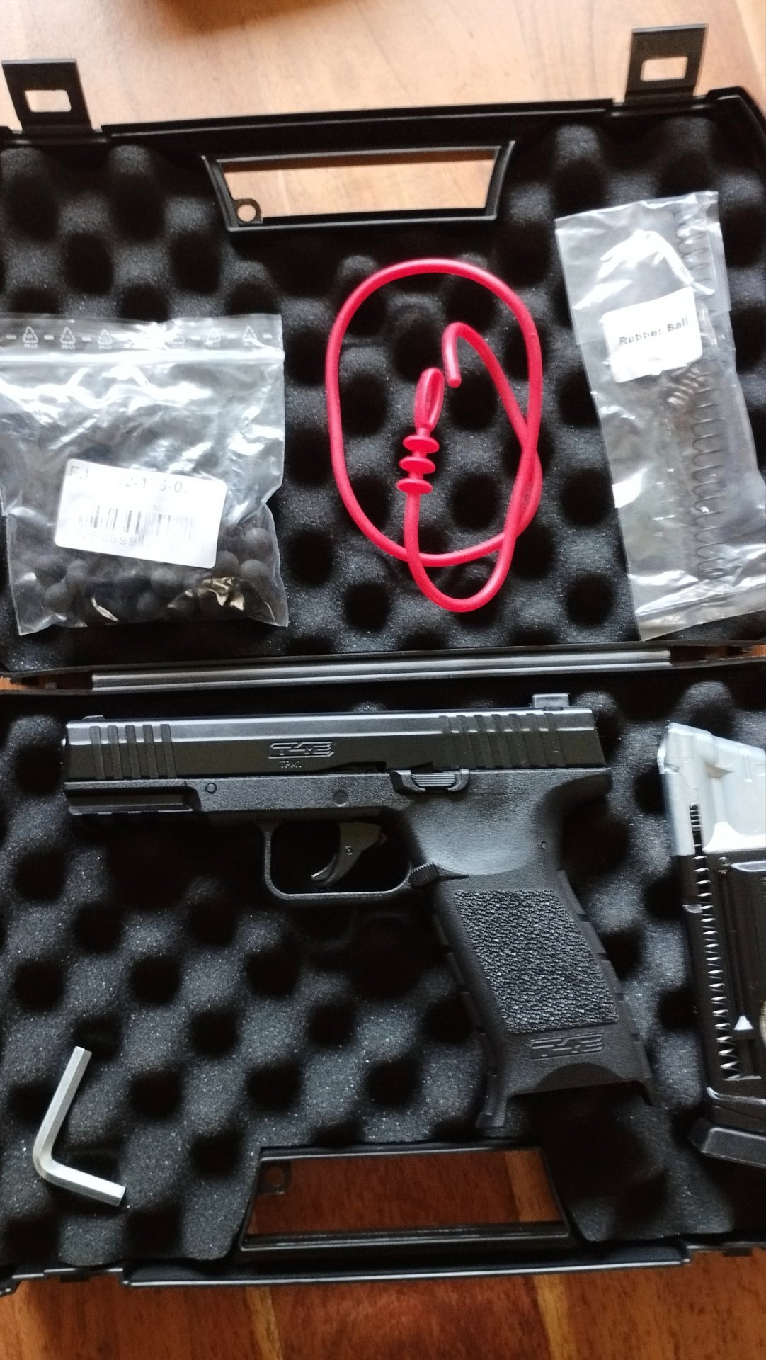 Umarex TPM 1 T4E RAM/ Paintball/ Trainings/ Defense- pistole .43 Cal schwarz – Bild 5