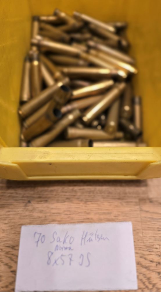70 Hülsen Sako u. Norma 8x57 IS – Bild 1