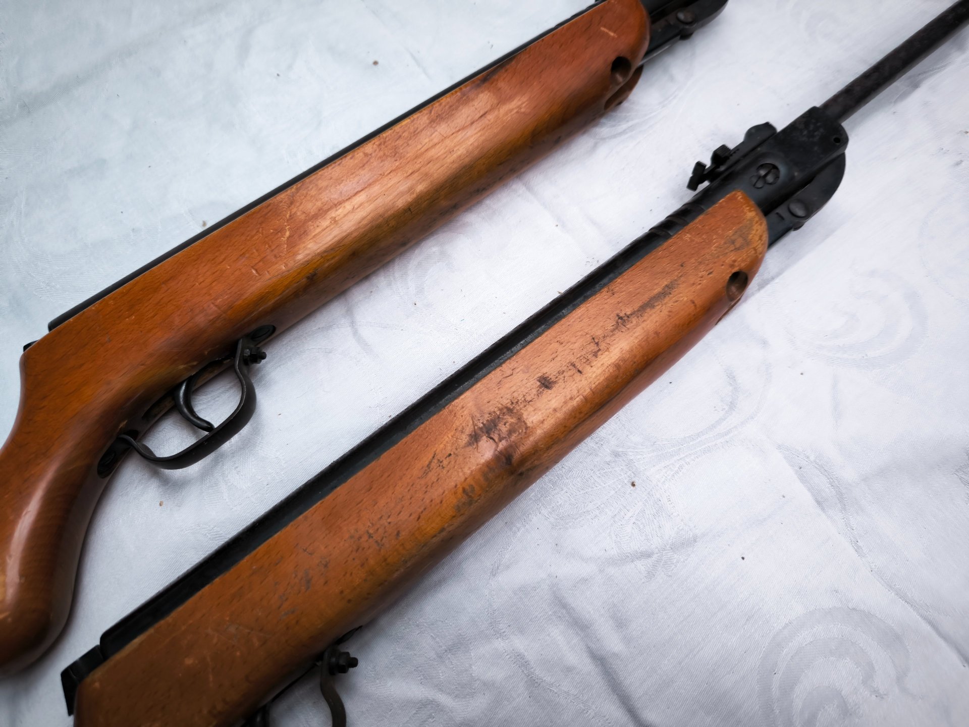 2x Haenel Modell 303 Luftgewehr – Konvolut – 1x sehr gute Schussleistung + 1x schwach – Bild 5