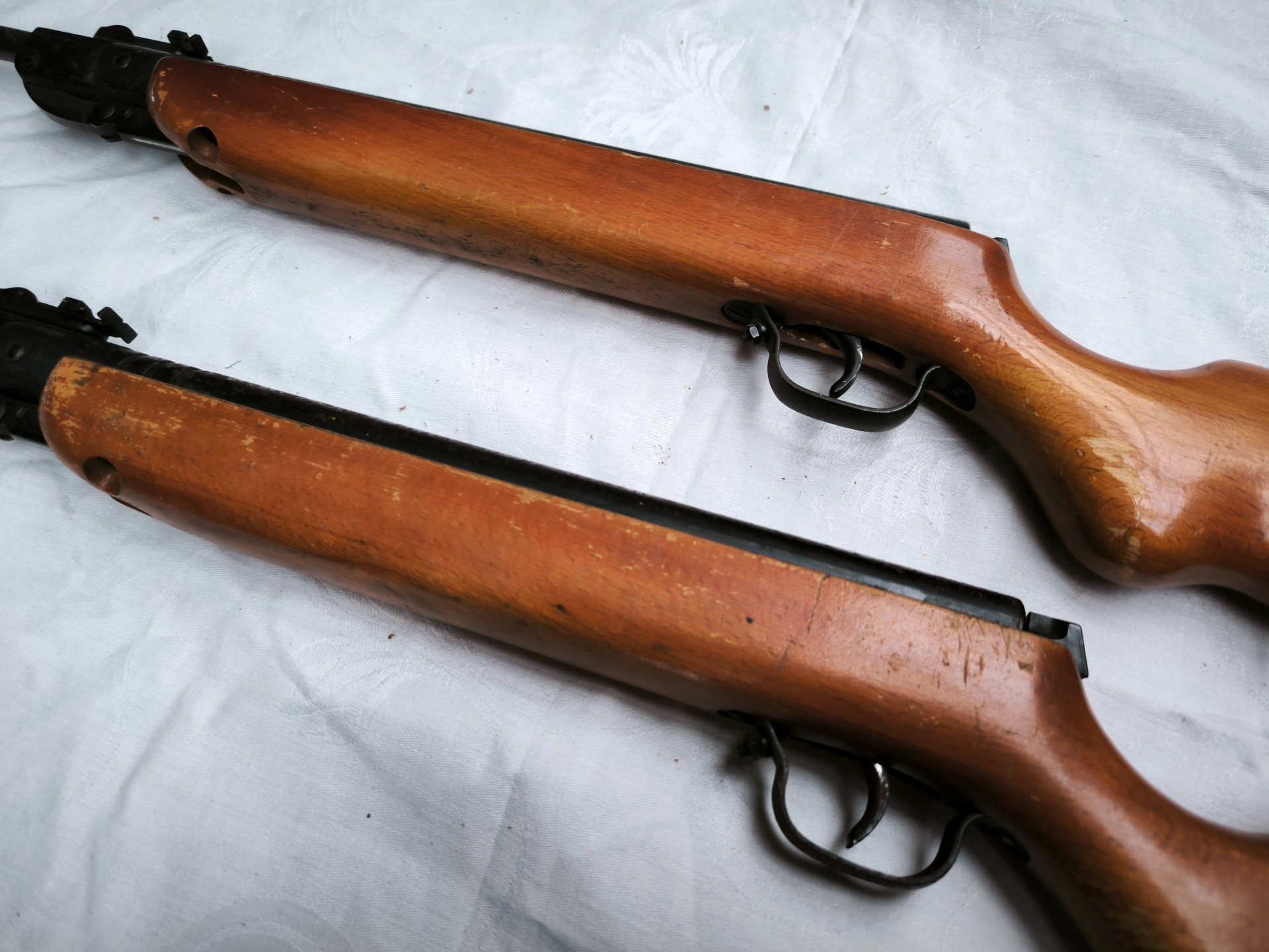 2x Haenel Modell 303 Luftgewehr – Konvolut – 1x sehr gute Schussleistung + 1x schwach – Bild 4